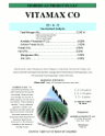 MAP Vitamax CO label preview